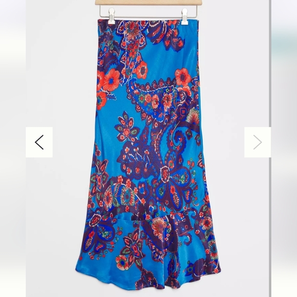 Anthropologie NWTs Maeve Janelle Bias Midi Skirt - Picture 4 of 5